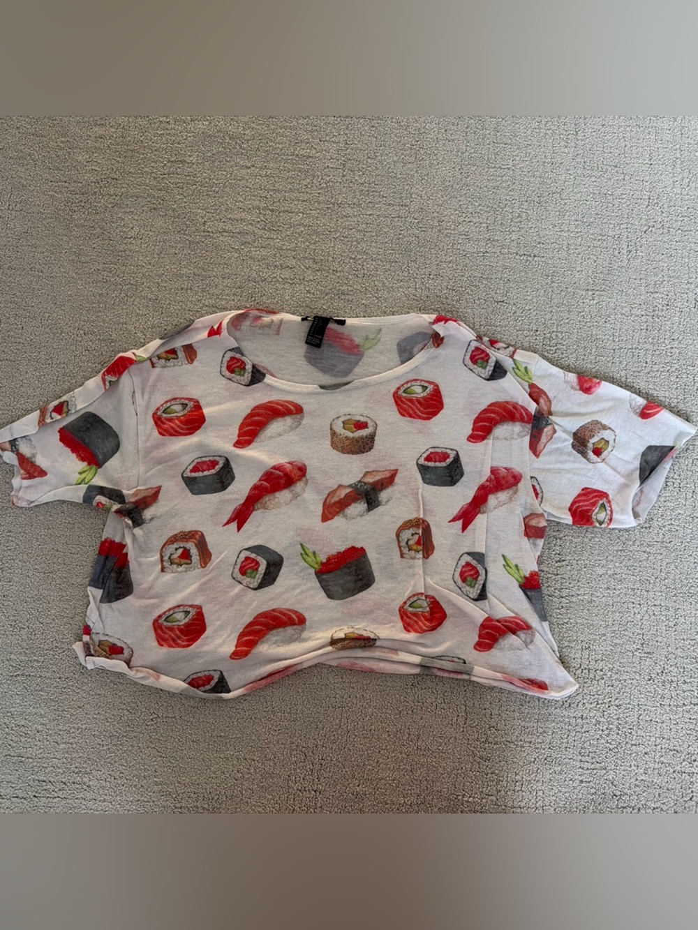 ‘Vintage’ Forever 21 Sushi Crop top
